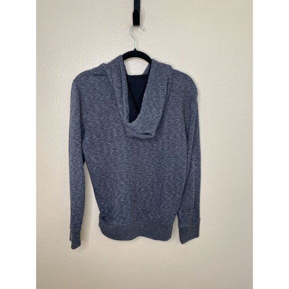 Hollister California Womens Gray Full Zip Hoodie XS drawstring Cotton Long Sleev - Picture 3 of 7